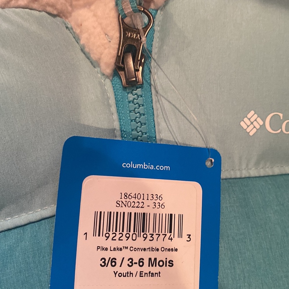 NWOT Columbia Infant Snuggly Snowsuit - Picture 9 of 9